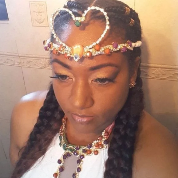 30" ombre braiding hair 99J - Picture 4 of 5